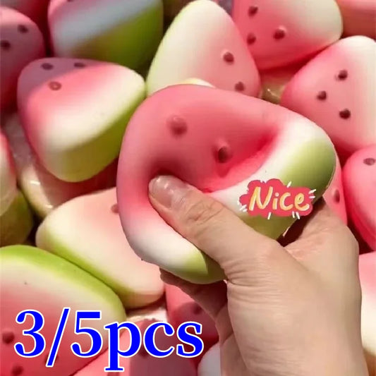 Squishy vattenmelon antistressleksak