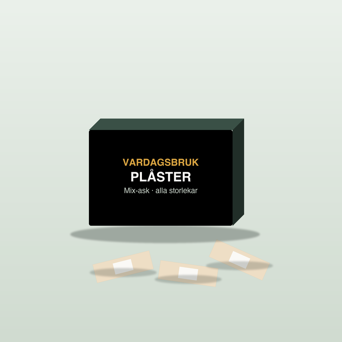 Plåster mix-ask