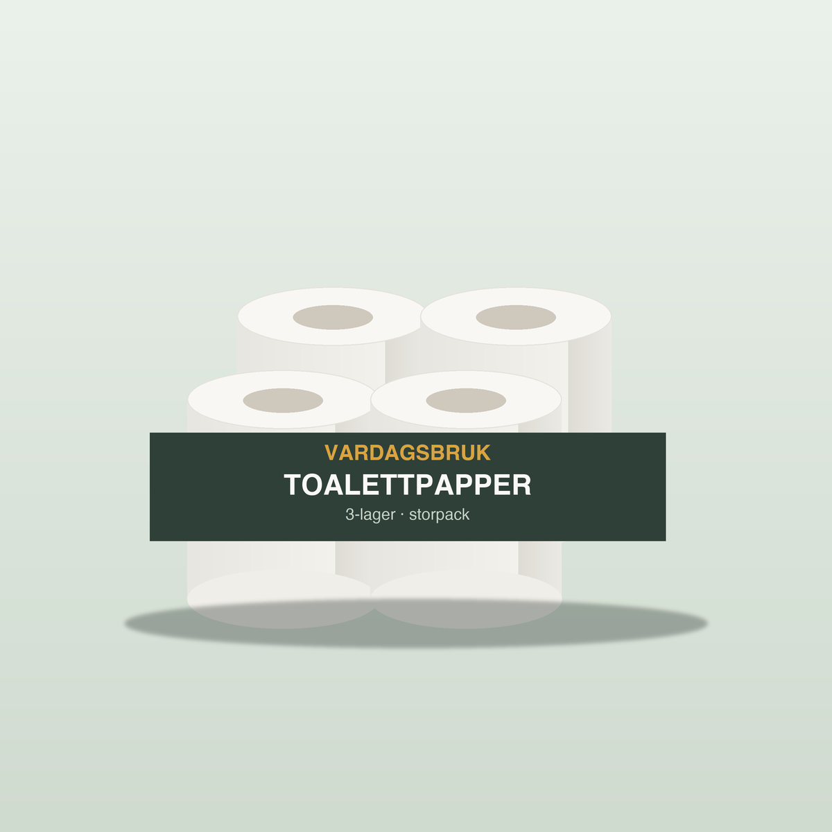Toalettpapper 3-lager